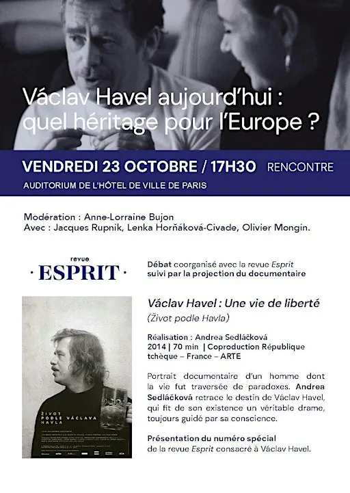 Václav Havel aujourd’hui : quel héritage pour l’Europe ?