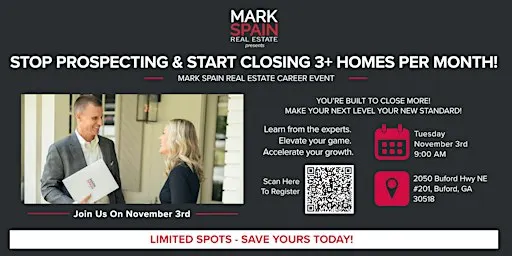 Stop Prospecting & Start Closing 3+ Homes Per Month!
