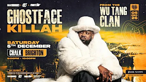 Ghostface Killah live in Brighton at Chalk!