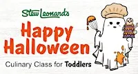 Happy Halloween Culinary Class for Toddlers