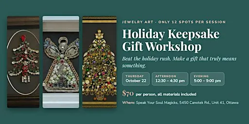 Holiday Keepsake Gift Workshop