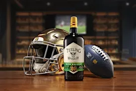 Celebrate Notre Dame vs. Navy with Teeling Small Batch Bottle Engraving