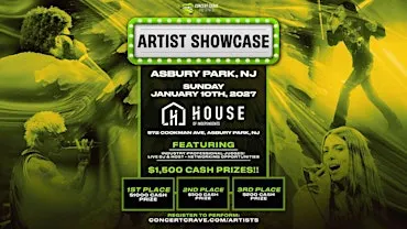 ARTIST SHOWCASE - Asbury Park, NJ