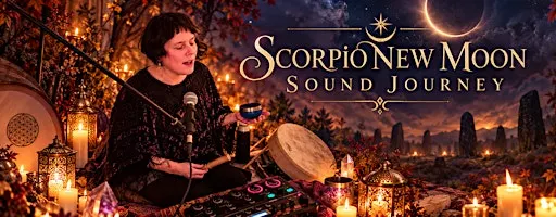 Scorpio New Moon Sound Journey in Glastonbury