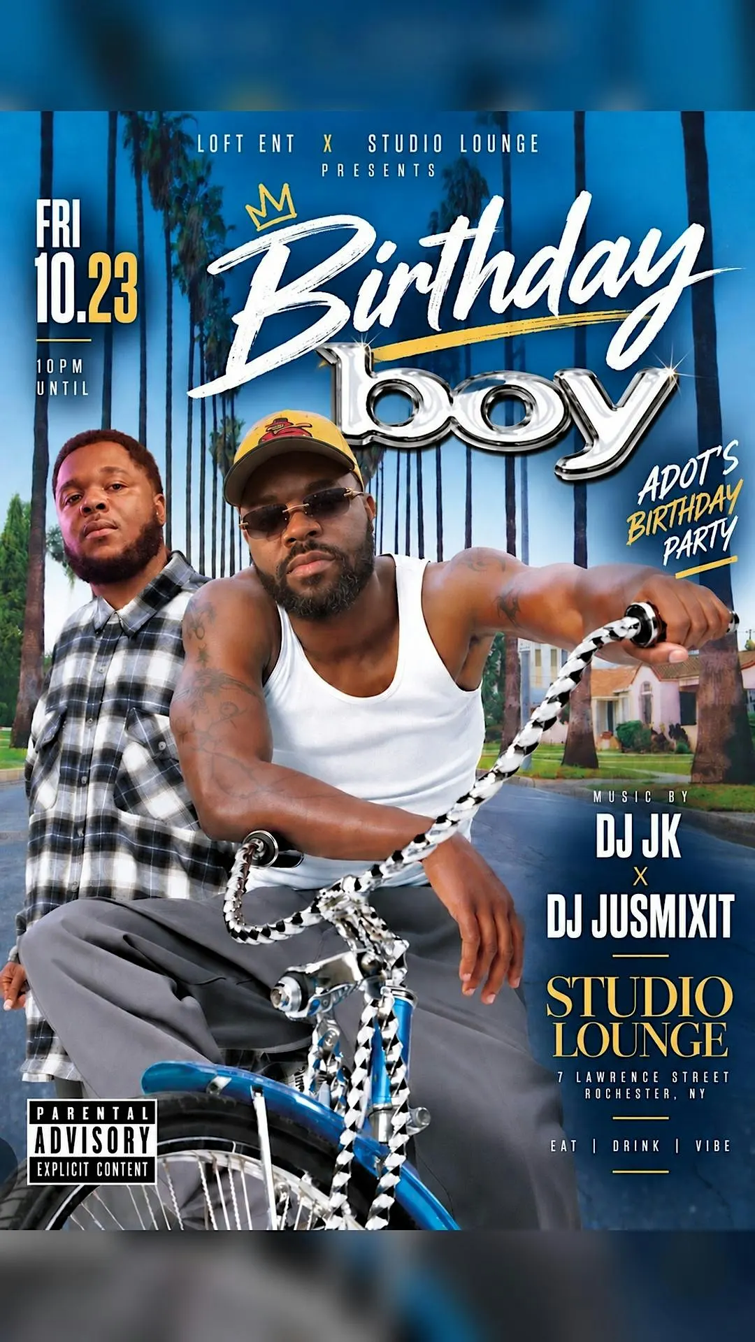 BIRTHDAY BOY THE PARTY