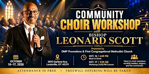 Community Choir Workshop with Bishop Leonard Scott