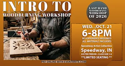 Intro to Woodburning with Ella Cordial