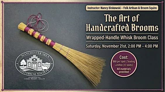 Broom making-An guided class with Nancy Binkowski