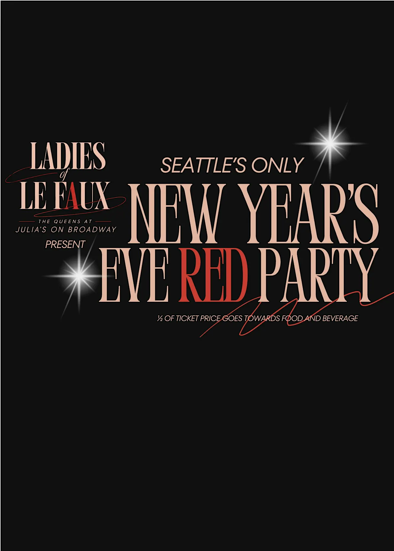 New Year's Eve Red Party