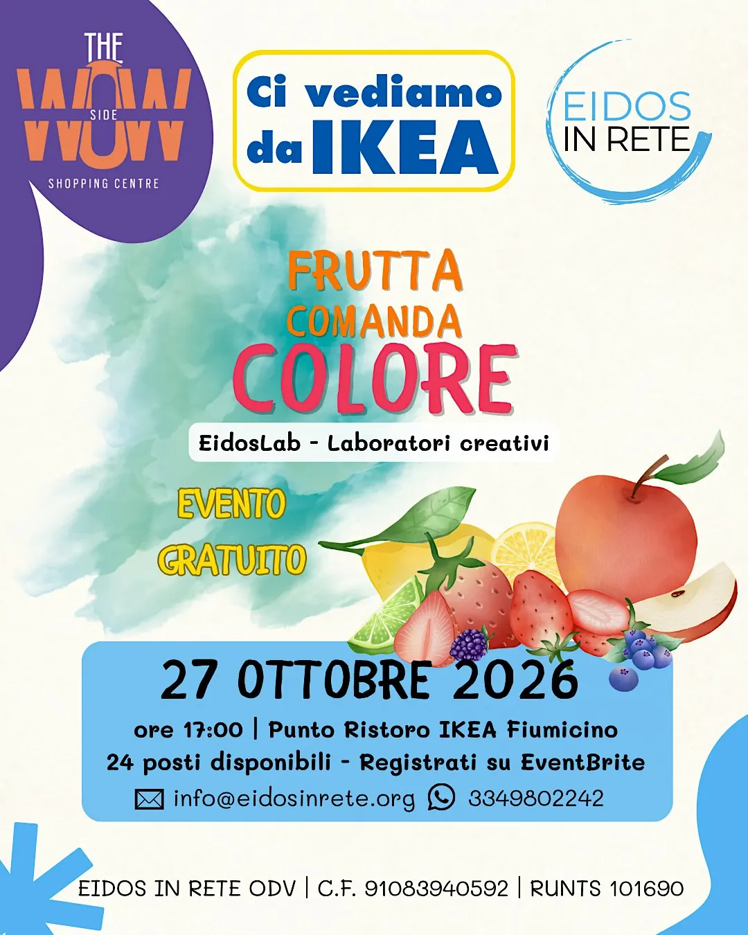 Ci vediamo da IKEA: Frutta comanda colore