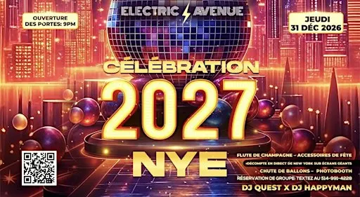 CÉLÉBRATION 2027 NYE
