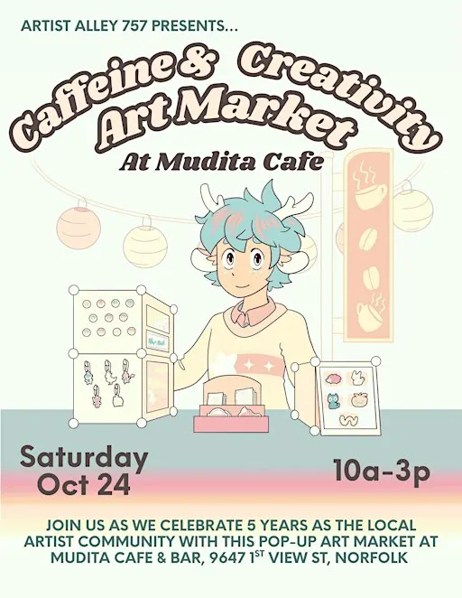 Caffeine & Creativity Art Market