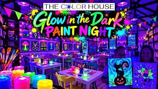 Glow in the Dark Paint Night
