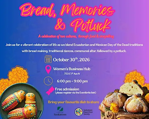 Bread, memories and potluck - Ecuadorian & Mexican the Day of the Dead