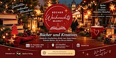 Bücherweihnachtsmarkt Düsseldorf 2026 | Bücher, Kunst & Winterzauber Detail