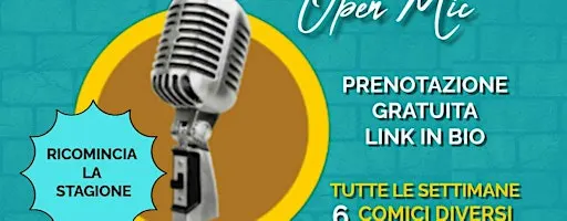 GELATERIA POPOLARE | Open mic Stand-up Comedy