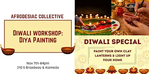 Diwali Workshop: Paint Your Own Diyas