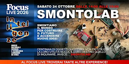 Focus Live 2026 - LABORATORIO SMONTOLAB
