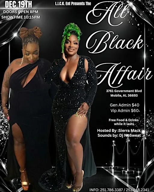 ALL BLACK AFFAIR: "A Night in Noire"