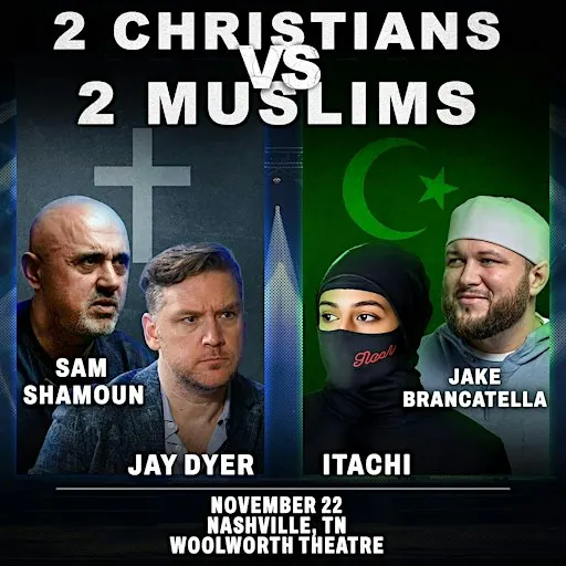 Debate: 2 Christians vs 2 Muslims