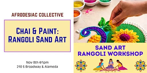 Chai & Paint: Rangoli Sand Art (Diwali Special)