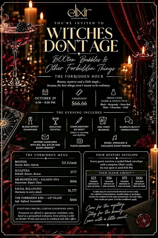 Witches Don't Age - BOOtox, Bubbles & Other Forbidden Things