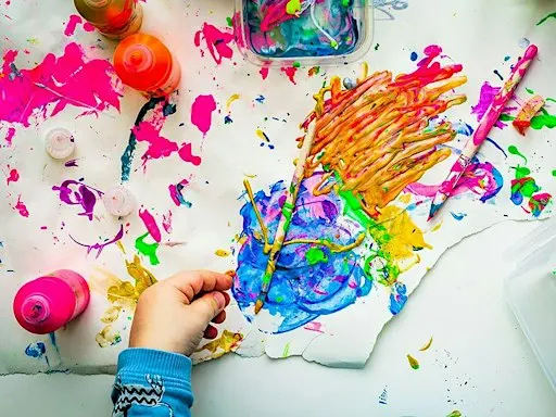 Thrilling Thursdays - Messy Art for Little Ones