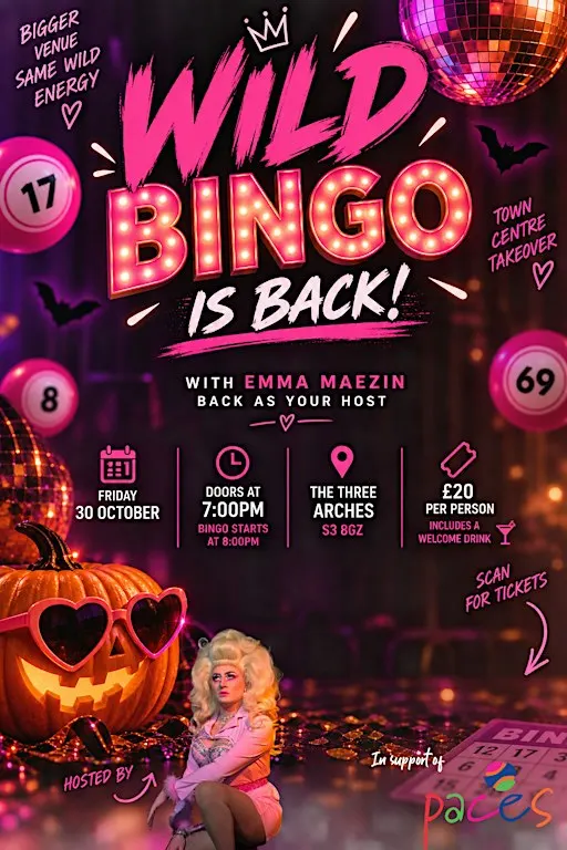 PACES WILD BINGO IS BACK!