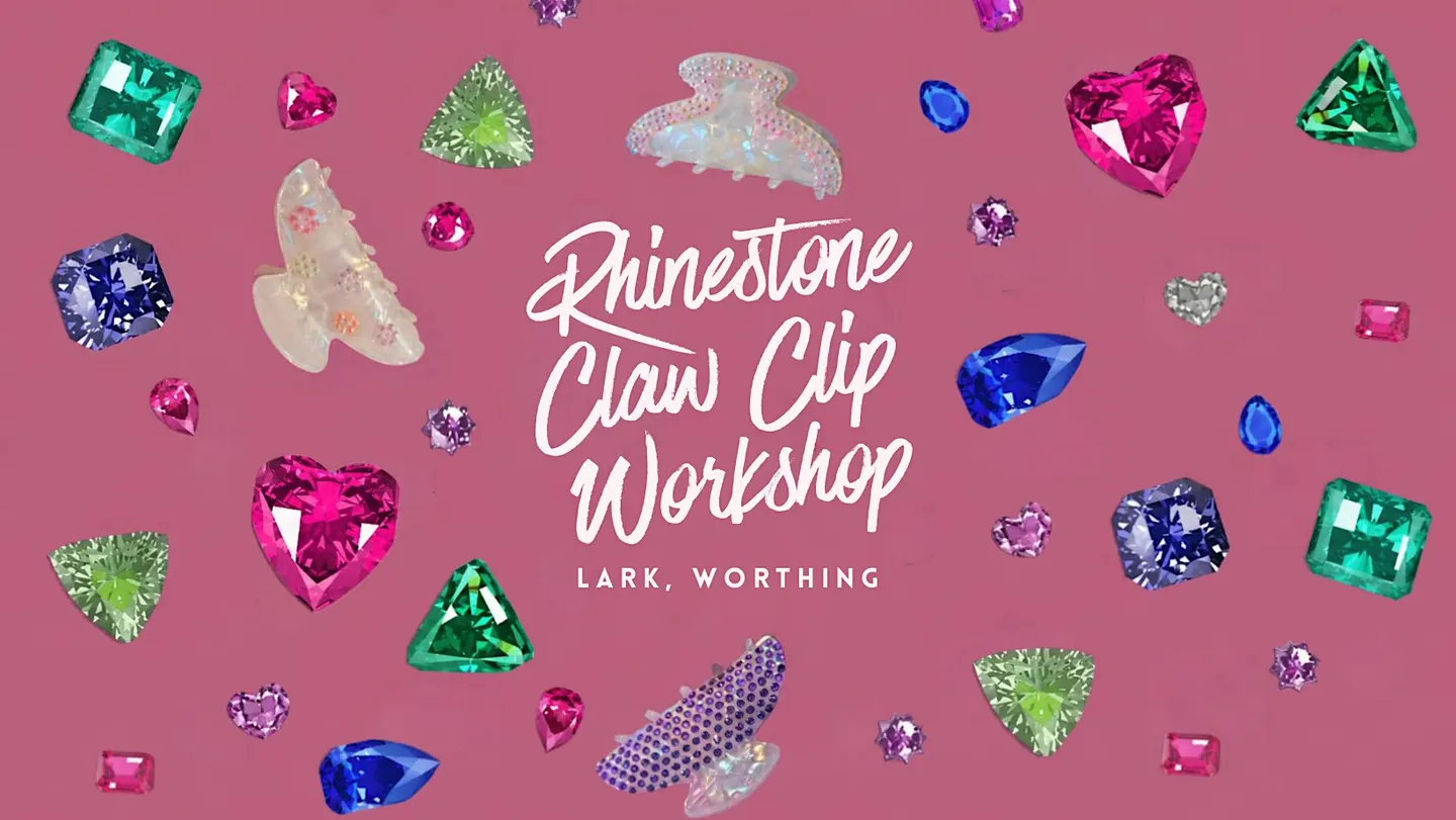Rhinestone Claw Clip Workshop ✨