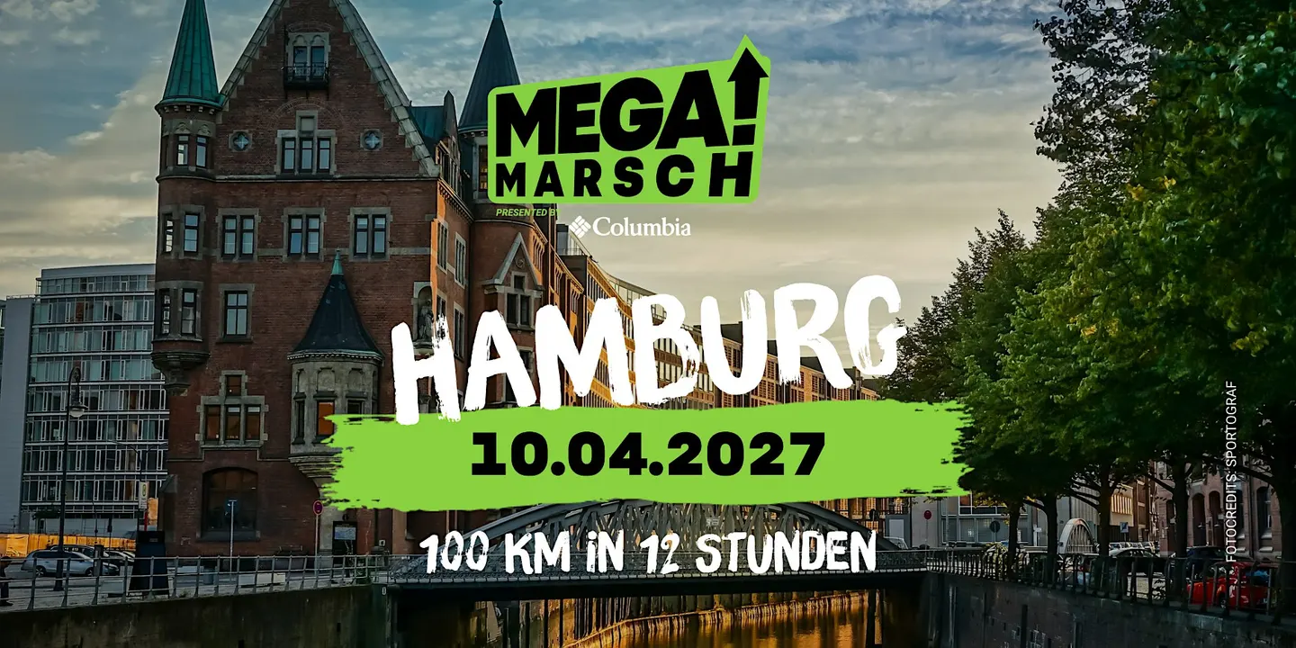 Megamarsch 100/24 Hamburg 2027