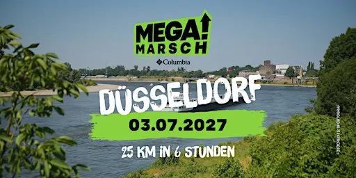 Megamarsch 25/6 Düsseldorf 2027