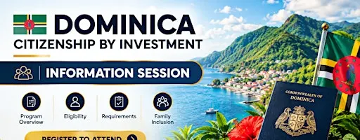 Dominica Citizenship by Investment – Information Session (Dubai