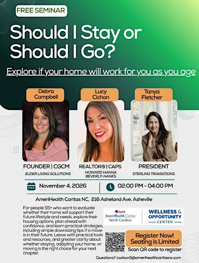 Should I Stay or Should I Go? Will Your Home Work for You as You Age?