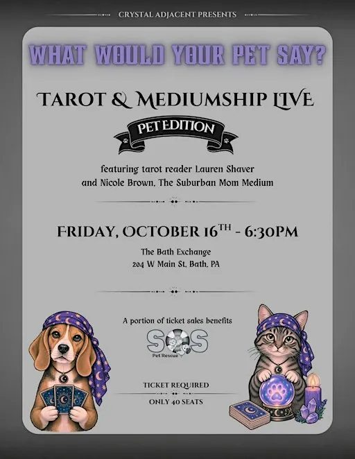 Tarot & Mediumship LIVE: Pet Edition