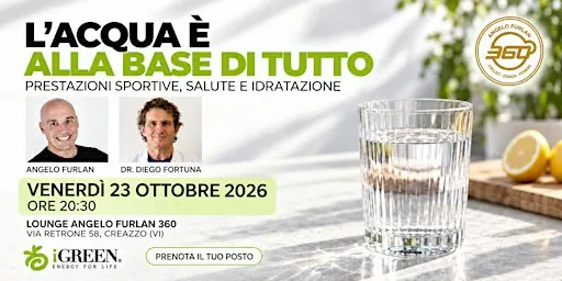 L'acqua è alla base di tutto
