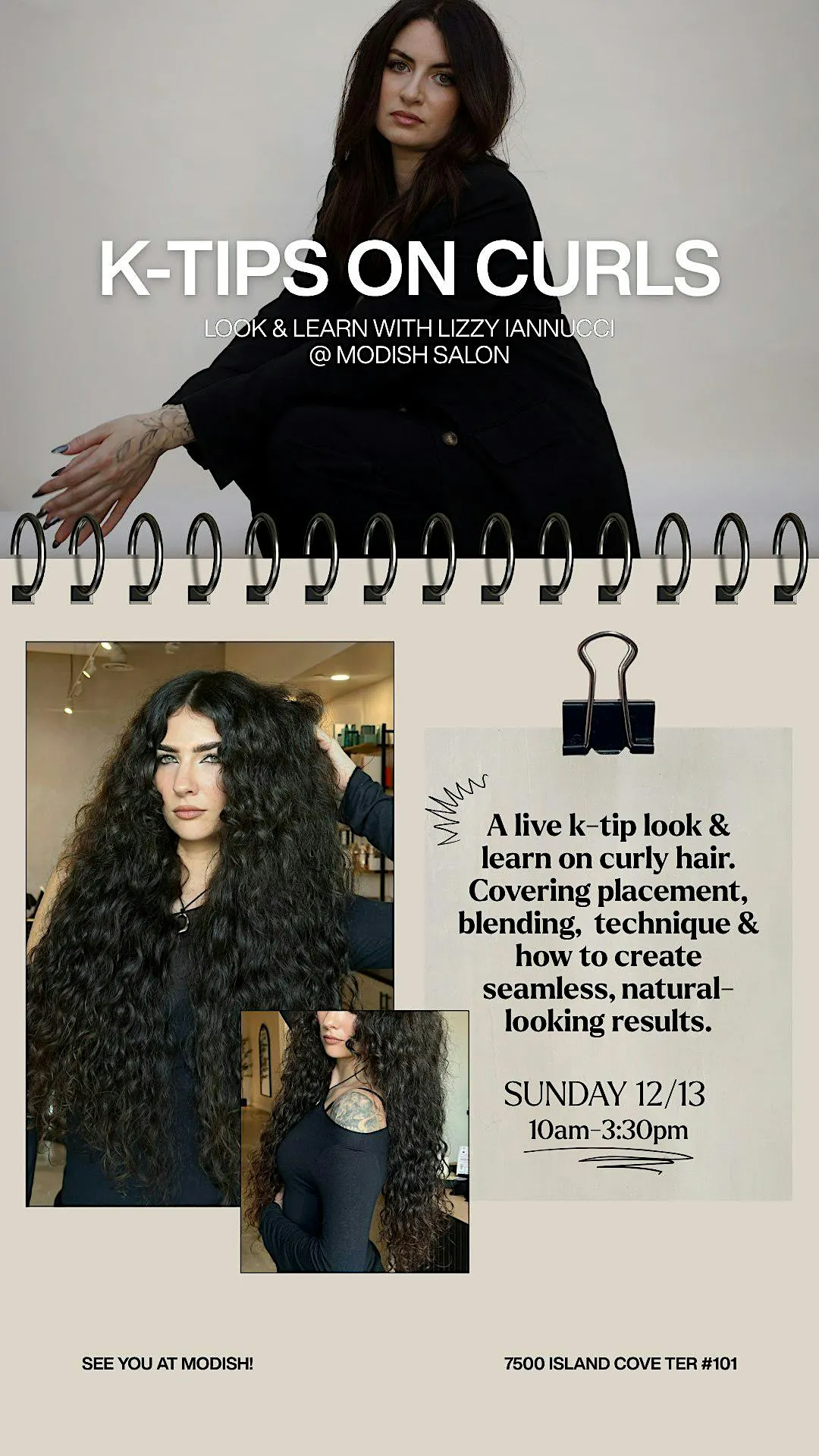 K-Tips on Curls: The Look & Learn
