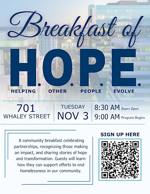 H.O.P.E Week Breakfast Of Hope