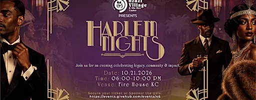 Uzazi Village Gala: Harlem Nights