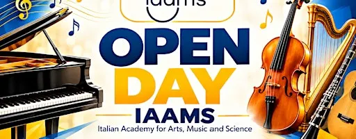 OPEN DAY IAAMS – 26 SETTEMBRE | SCOPRI LA MUSICA