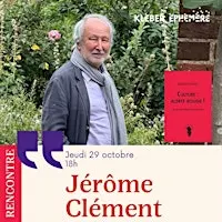 Rencontre avec Jérôme Clément