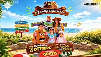 TOY STORY – LA STORIA DEI GIOCATTOLI FAMILY EXPERIENCE