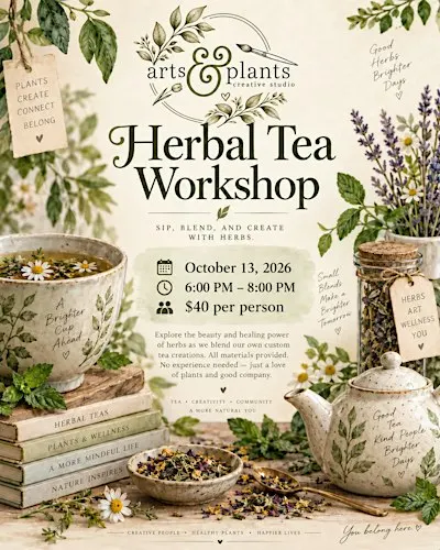 herbal tea workshop