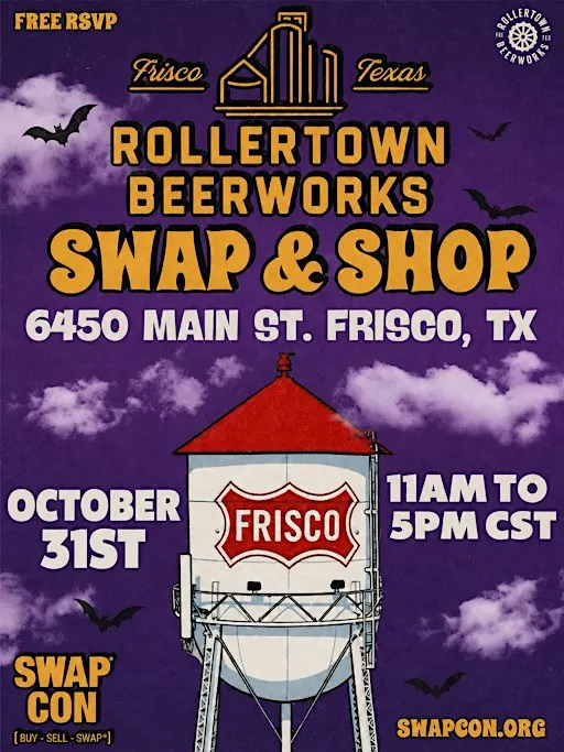 SWAP and SHOP @ Rollertown Frisco Halloween