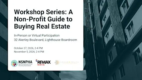 Workshop Series: A Non-Profit Guide to Buying Real Estate
