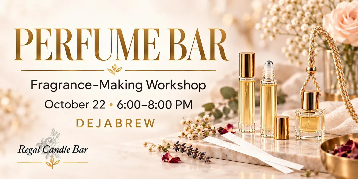 Perfume Bar - Fragrance Making Workshop with Regal Candle Bar