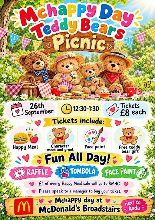 McHappy Day Teddy Bear Picnic