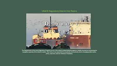 USACE Regulatory District Hot Topics