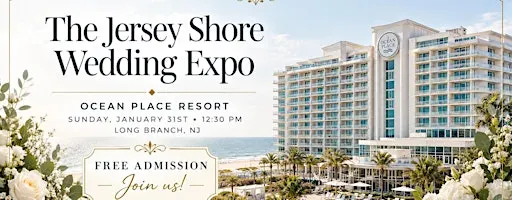 Jersey Shore's Biggest Wedding Expo - January 2027