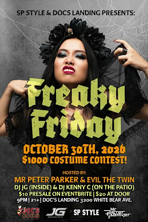 FREAKY FRIDAY 10/30/26