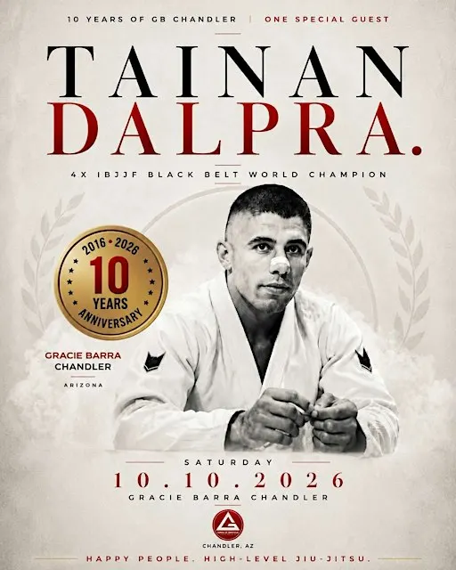 Tainan Dalpra Seminar (Open to all Jiu Jitsu Schools)